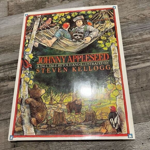 Johnny Appleseed by Steven Kellogg 1988 hardback - Picture 1 of 5